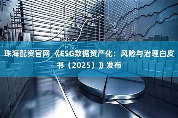 珠海配资官网 《ESG数据资产化：风险与治理白皮书（2025）》发布