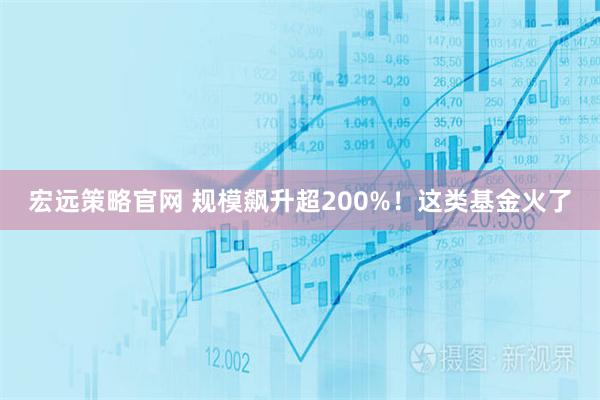 宏远策略官网 规模飙升超200%！这类基金火了