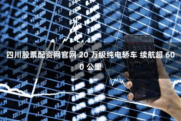 四川股票配资网官网 20 万级纯电轿车 续航超 600 公里