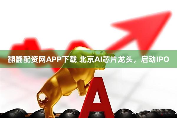 翻翻配资网APP下载 北京AI芯片龙头，启动IPO